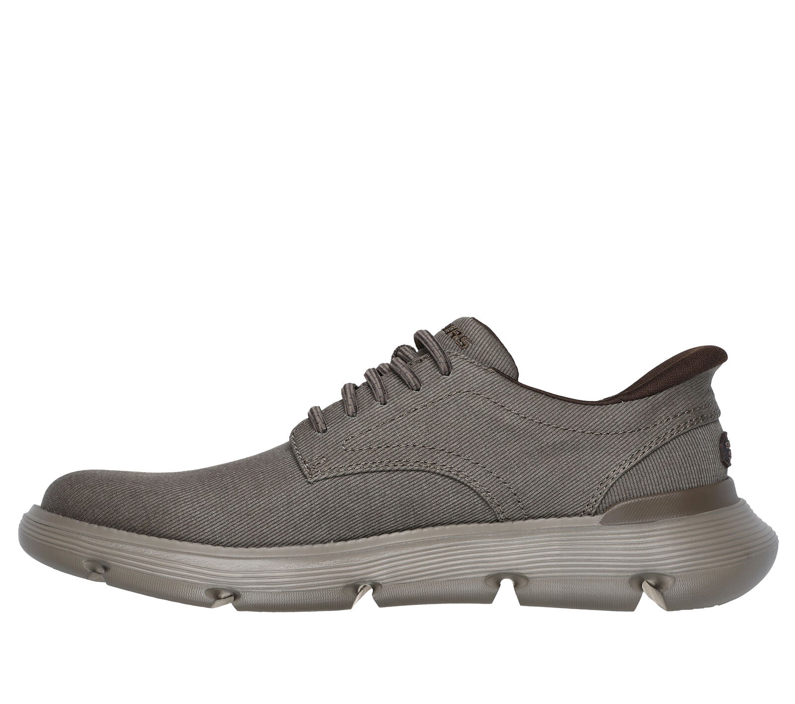 MEN'S SKECHERS SLIP-INS: GARZA - CLIVE | DARK TAUPE - Image 2