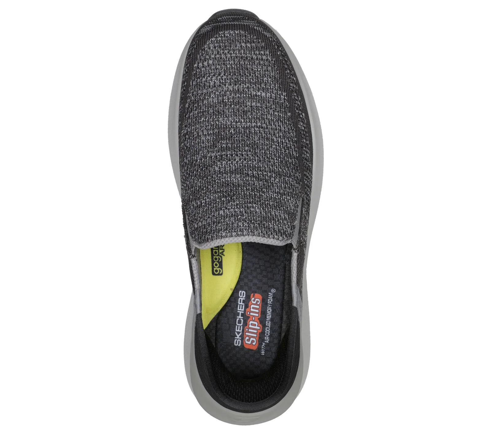MEN'S SKECHERS SLIP-INS NEVILLE - ROVELO  | CHARCOAL / LIGHT GRAY - Image 4