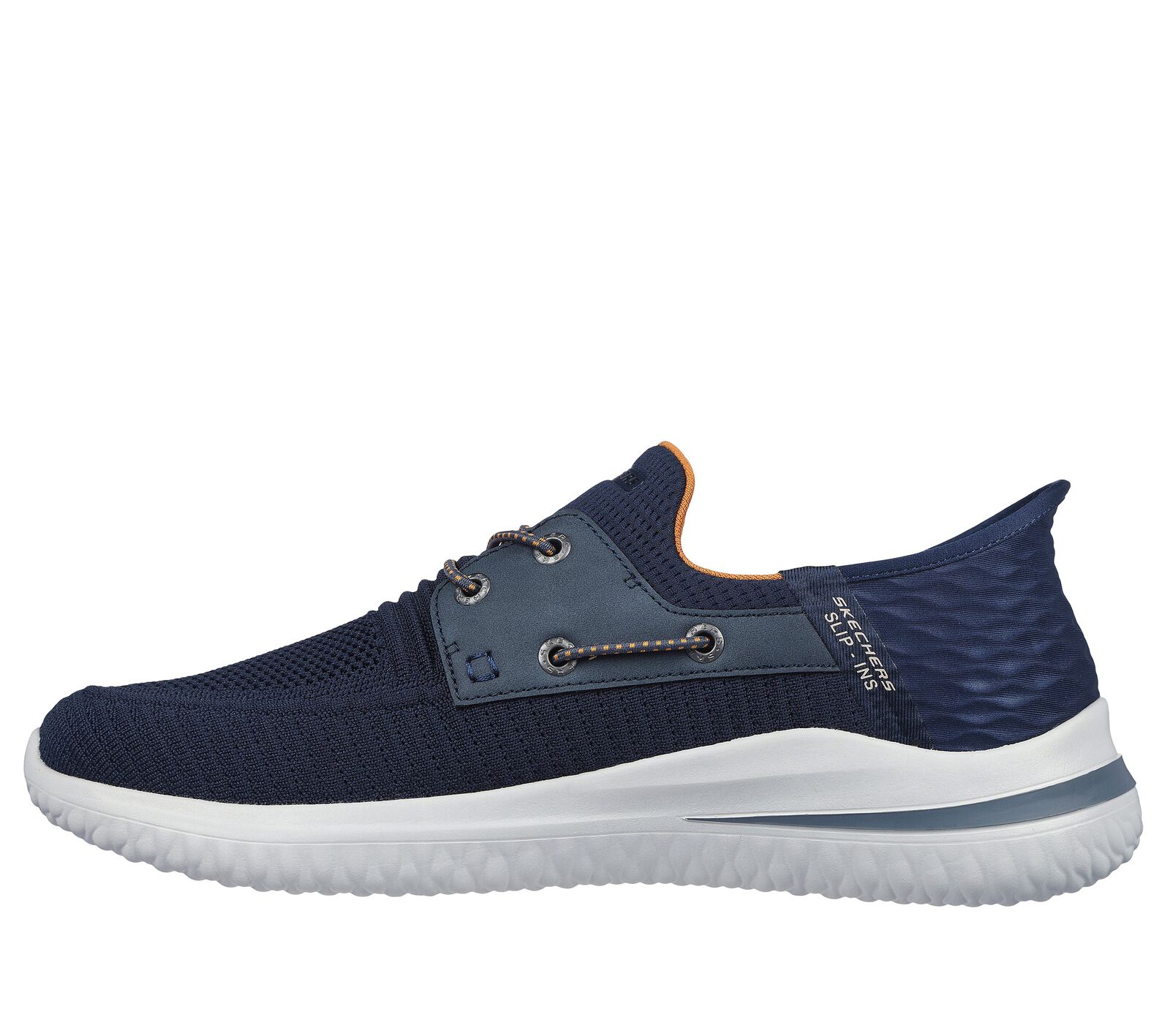 MEN'S SKECHERS SLIP-INS RELAXED DELSON 3.0-ROTH | NAVY - Image 2