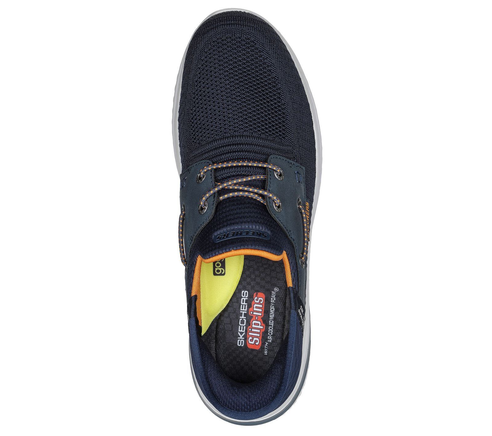 MEN'S SKECHERS SLIP-INS RELAXED DELSON 3.0-ROTH | NAVY - Image 4