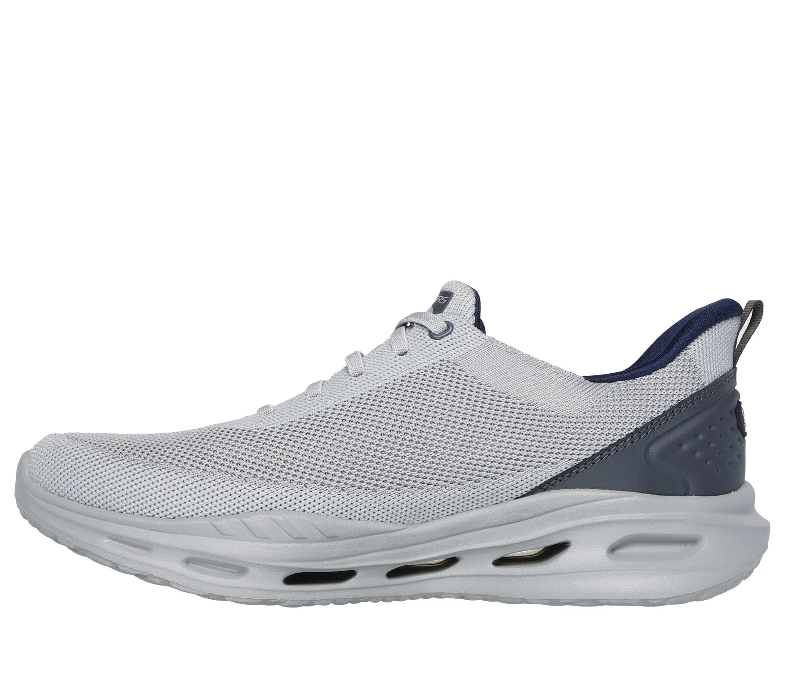 MEN'S SKECHERS SLIP-INS RELAXED FIT: ARCH FIT ORVAN - KINCADE | LIGHT GRAY - Image 2