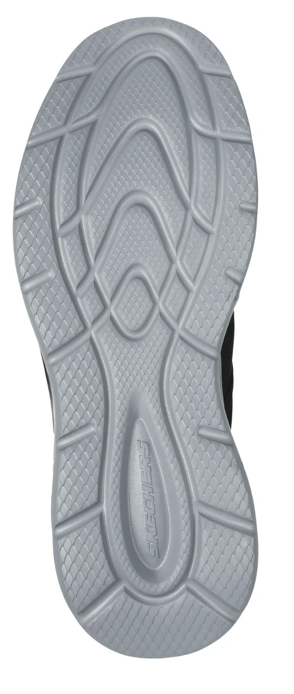 MEN'S SKECHERS SLIP-INS RELAXED FIT: GARNER - NEWICK | BLACK - Image 5