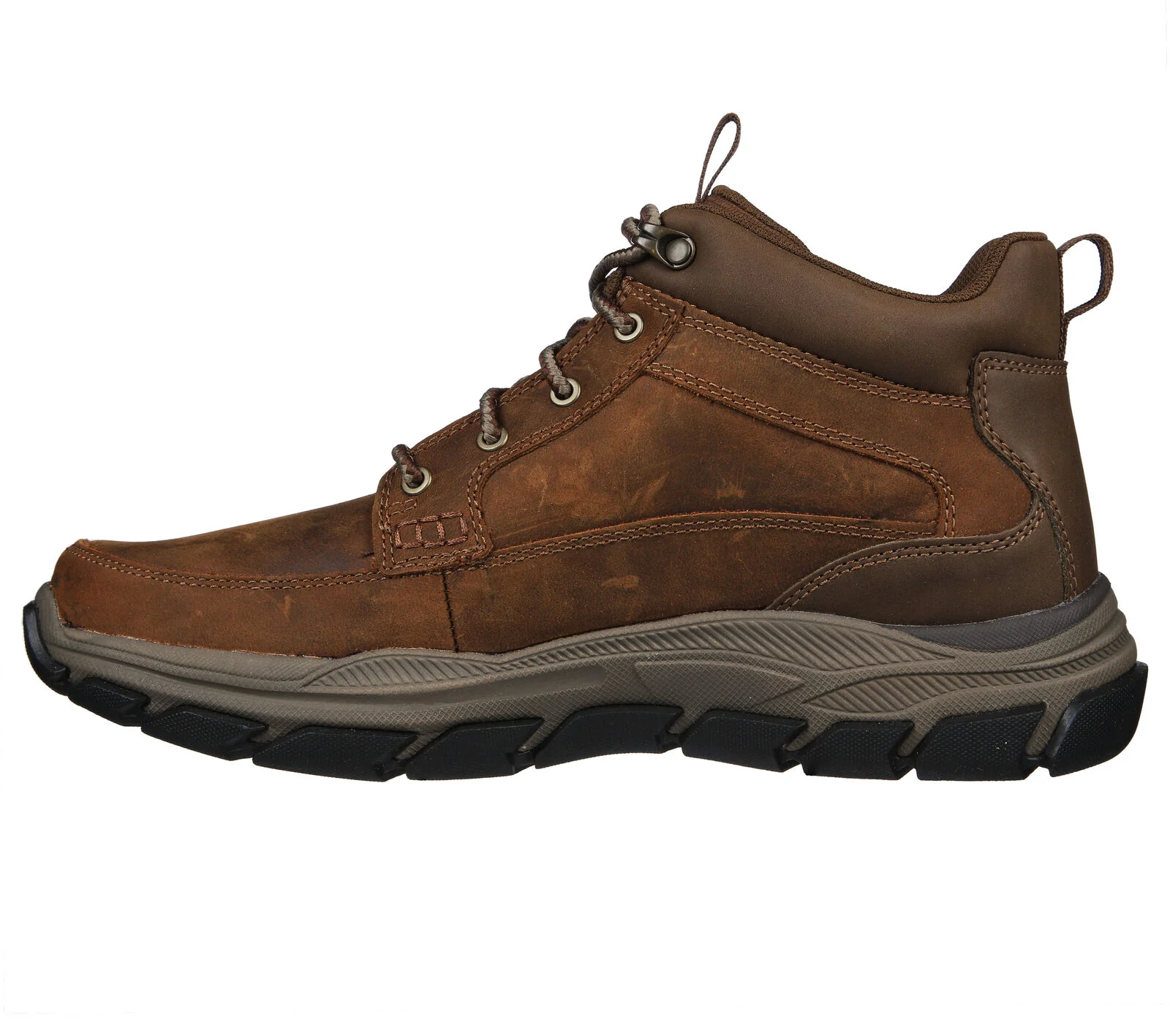 MEN'S SKECHERS SLIP-INS RELAXED FIT: RESPECTED-BOSWELL | DARK BROWN - Image 2