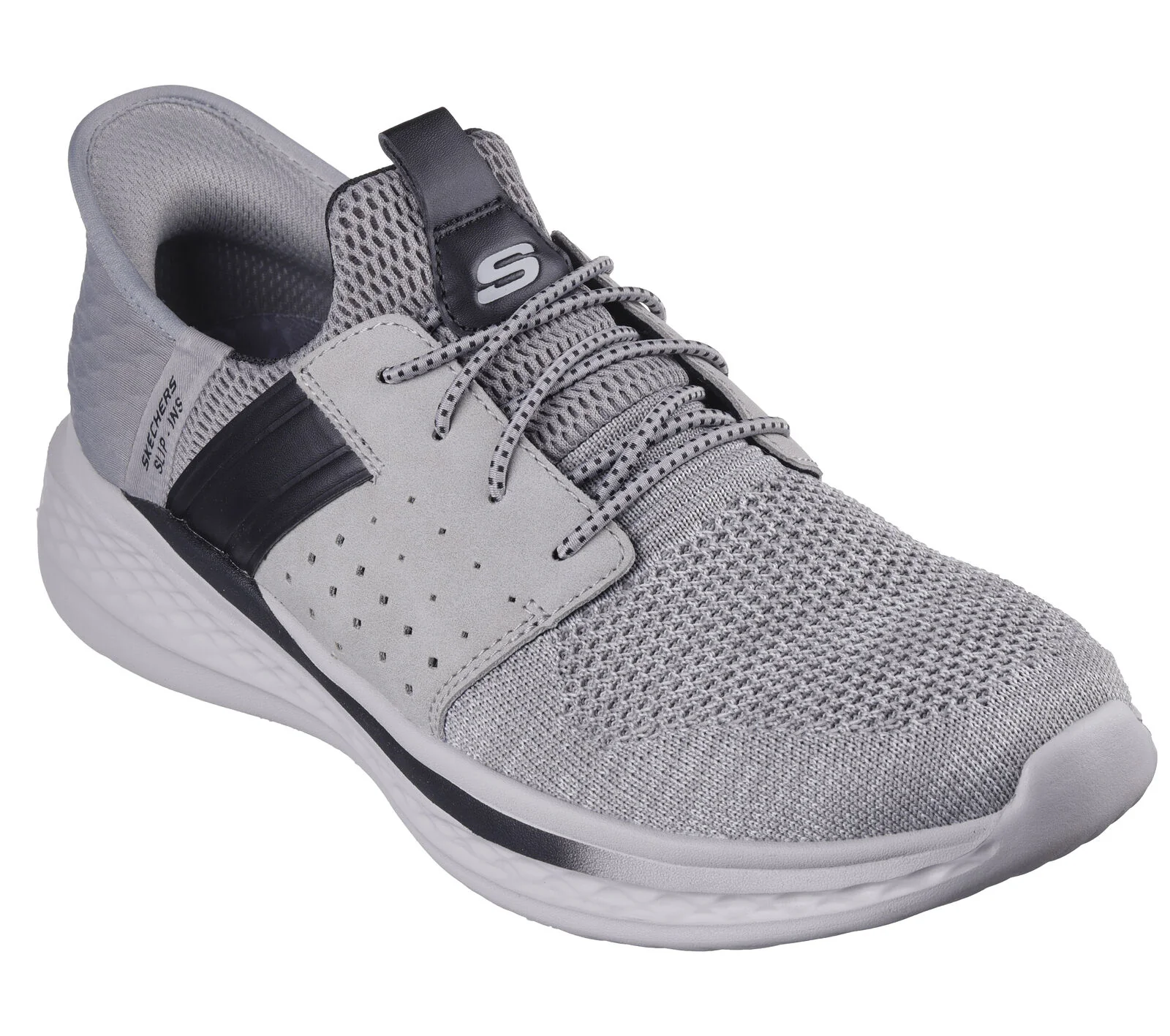 MEN'S SKECHERS SLIP-INS RELAXED SLADE-OCON | GRAY - Image 3