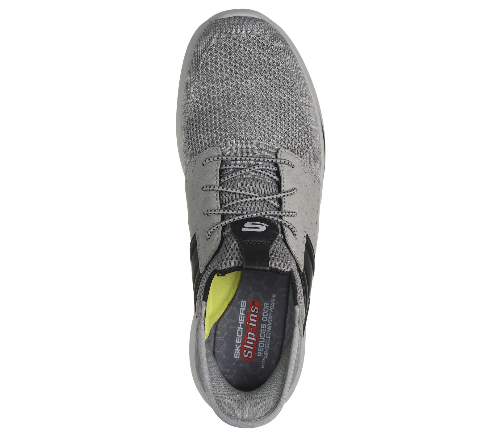 MEN'S SKECHERS SLIP-INS RELAXED SLADE-OCON | GRAY - Image 4