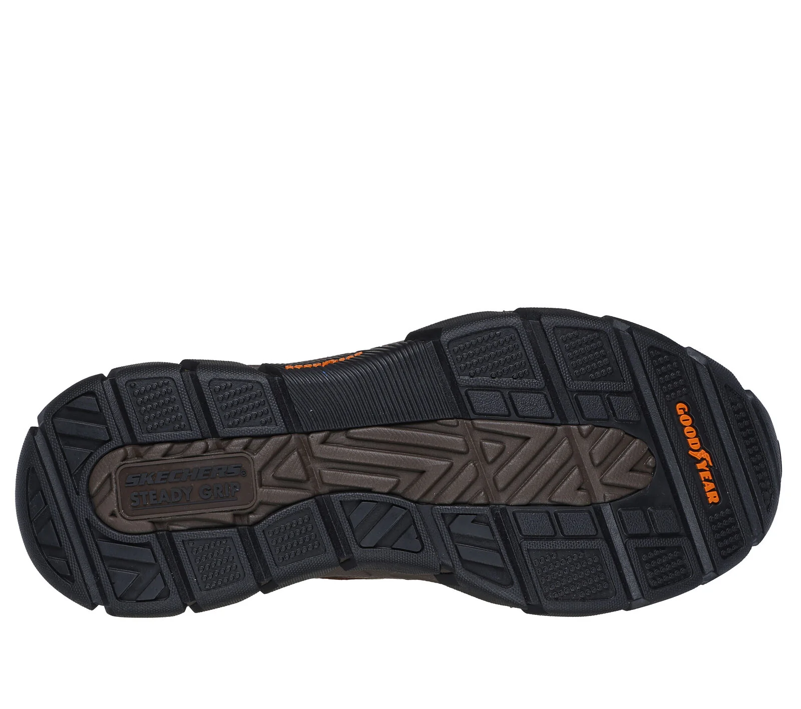 MEN'S SKECHERS SLIP-INS: RESPECTED - GARRETT | RED / BROWN - Image 5