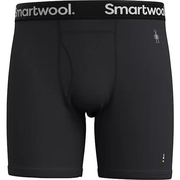 MEN'S SMARTWOOL ACTIVE BOXER BRIEF | BLACK