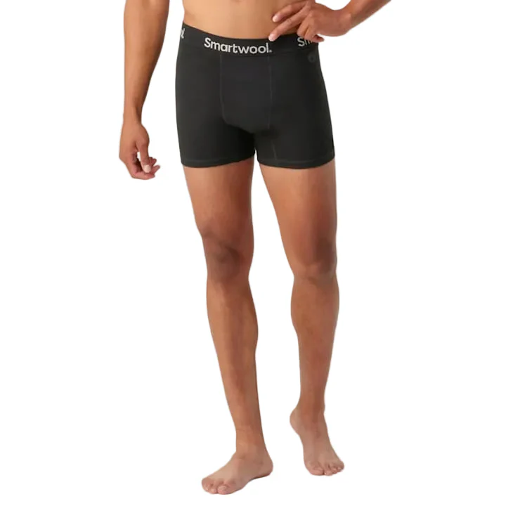 MEN'S SMARTWOOL ACTIVE BOXER BRIEF | BLACK - Image 2