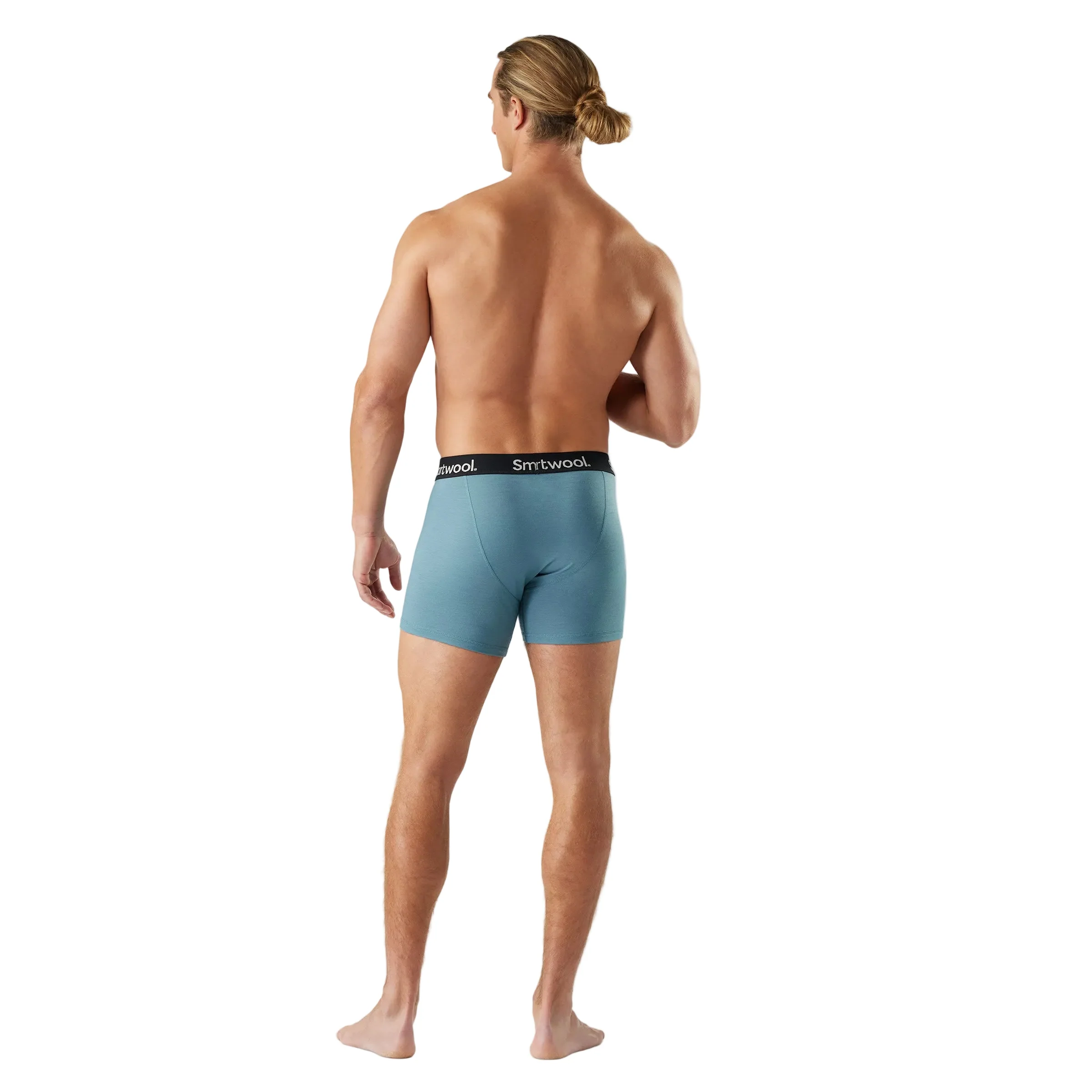 MEN'S SMARTWOOL ACTIVE BOXER BRIEF | DUSTY TEAL - Image 3