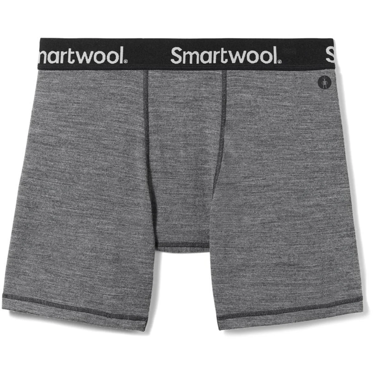 MEN'S SMARTWOOL ACTIVE BOXER BRIEF | MEDIUM GRAY HEATHER