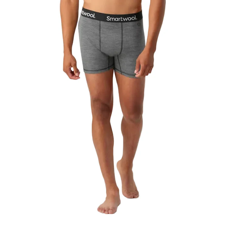 MEN'S SMARTWOOL ACTIVE BOXER BRIEF | MEDIUM GRAY HEATHER - Image 2