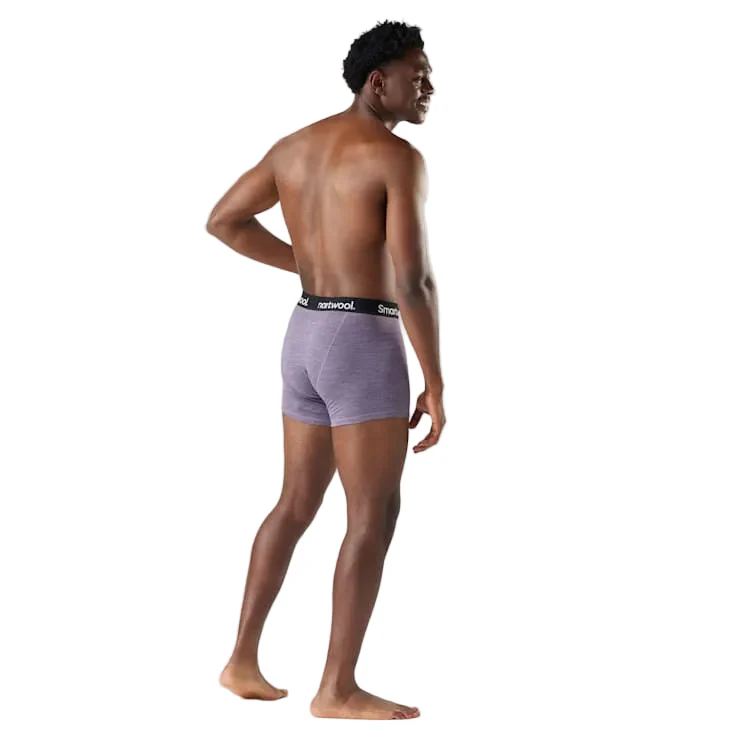 MEN'S SMARTWOOL ACTIVE BOXER BRIEF | PURPLE STORM HEATHER - Image 3