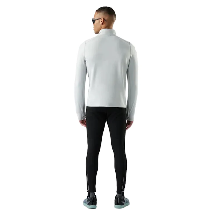 MEN'S SMARTWOOL ACTIVE FLEECE WIND 1/2 ZIP | STORM GRAY - Image 2