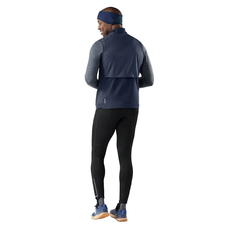 MEN'S SMARTWOOL ACTIVE FLEECE WIND INSULATED VEST | DEEP NAVY - Image 2