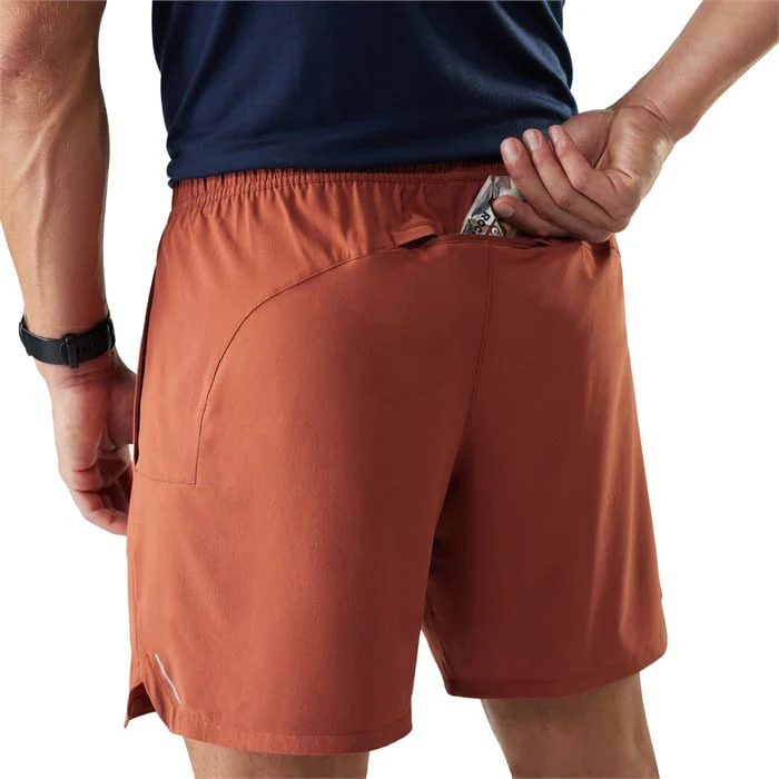 MEN'S SMARTWOOL ACTIVE LINED 7" SHORT | BURNT SIENNA - Image 4