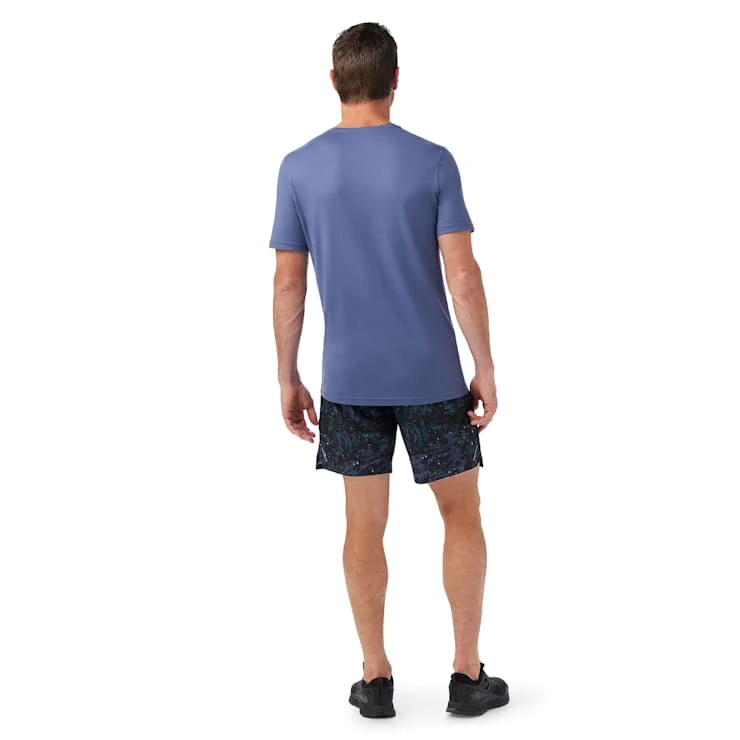 MEN'S SMARTWOOL ACTIVE SHORT SLEEVE | NIGHTFALL BLUE - Image 2