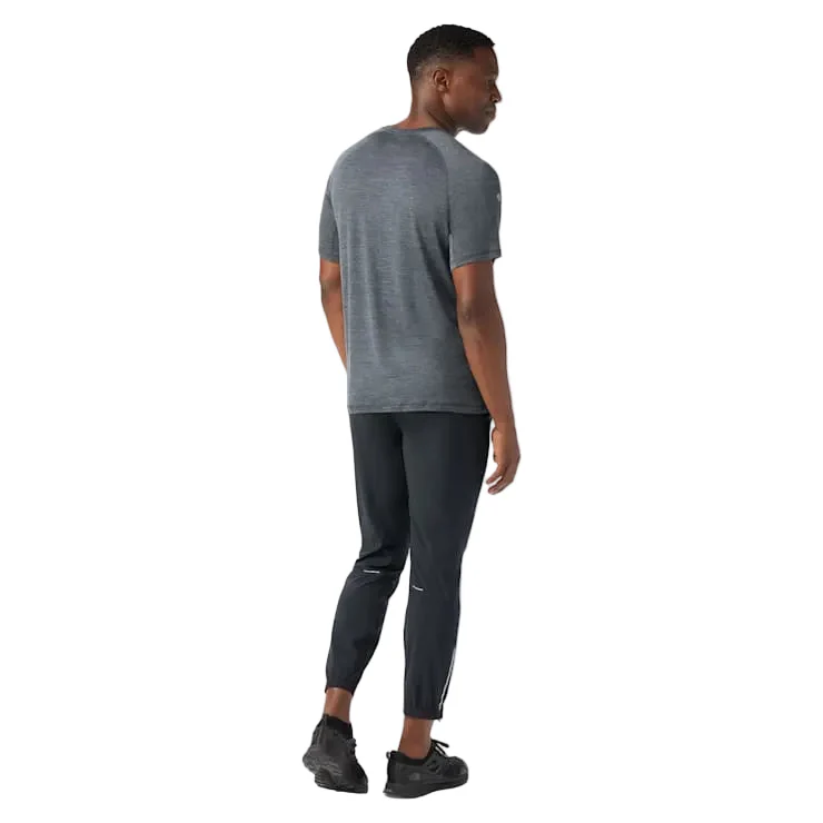 MEN'S SMARTWOOL ACTIVE ULTRALIGHT SHORT SLEEVE | CHARCOAL HEATHER - Image 2