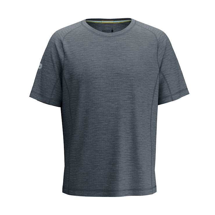MEN'S SMARTWOOL ACTIVE ULTRALIGHT SHORT SLEEVE | CHARCOAL HEATHER - Image 3