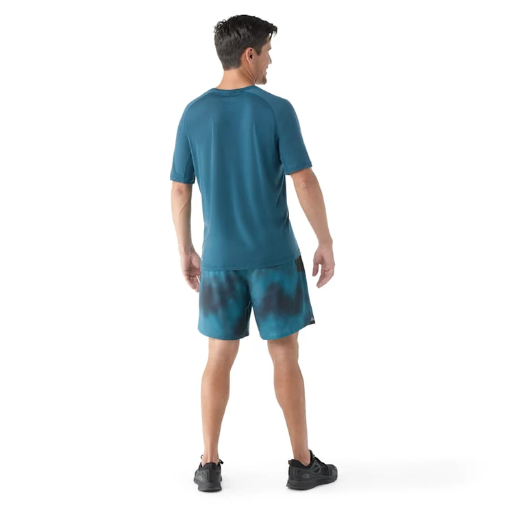 MEN'S SMARTWOOL ACTIVE ULTRALIGHT SHORT SLEEVE | TWILIGHT BLUE - Image 2