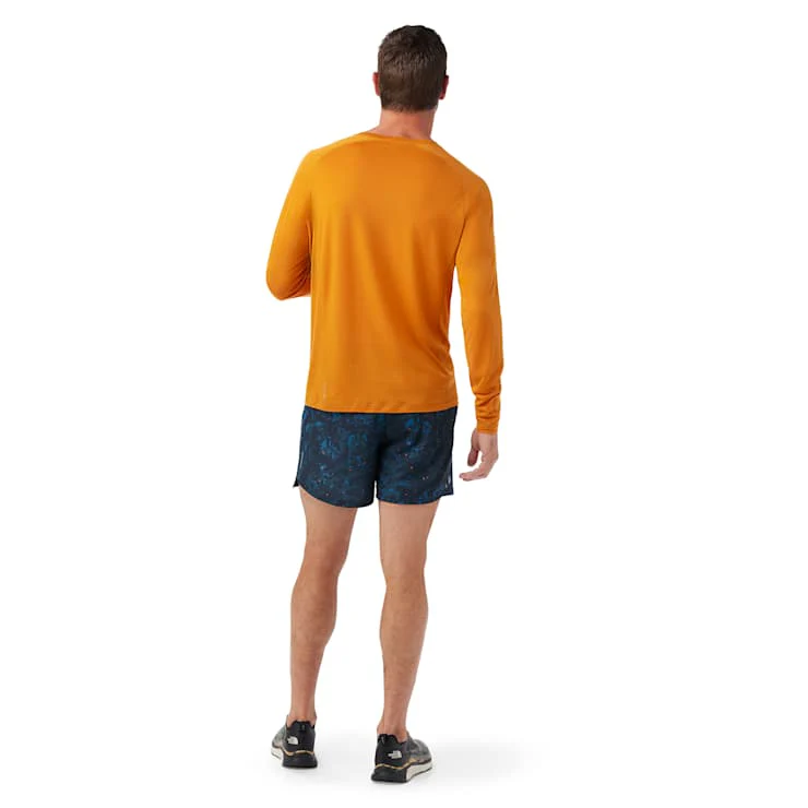 MEN'S SMARTWOOL ACTIVE ULTRALITE LONG SLEEVE | SQUASH - Image 2