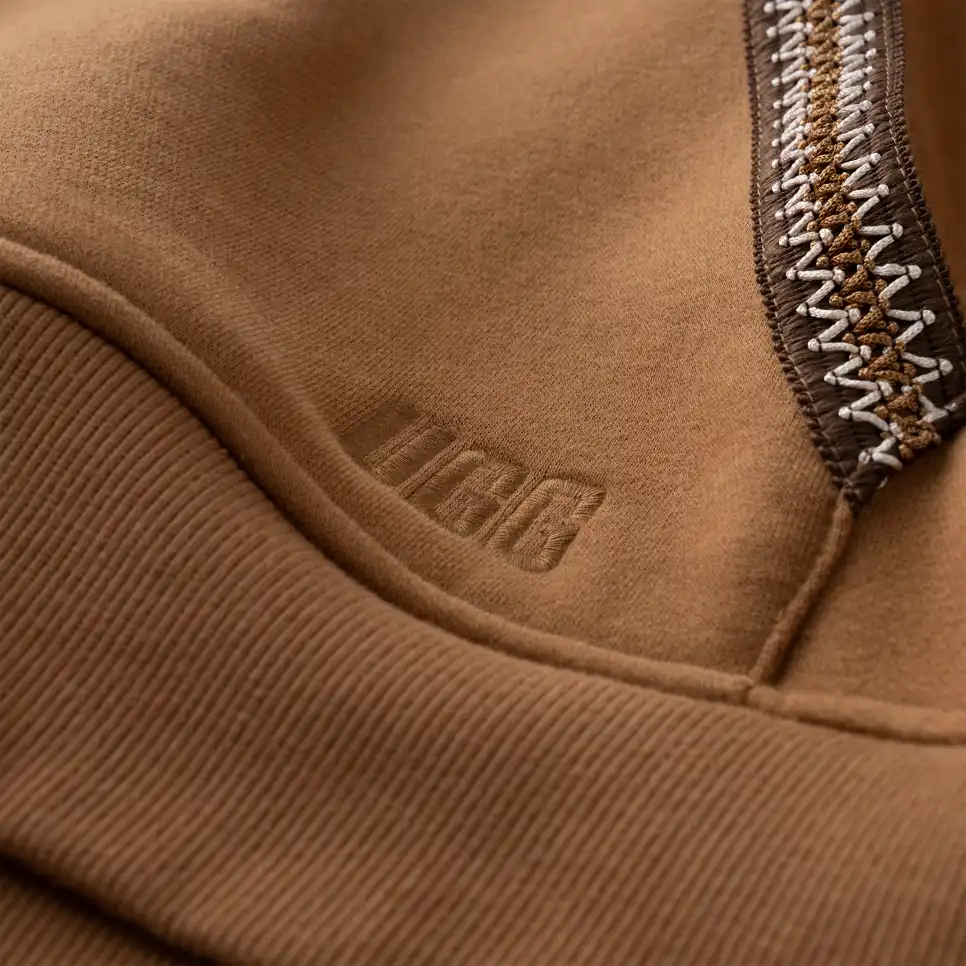MEN'S UGG TASMAN HOODIE | CHESTNUT - Image 3