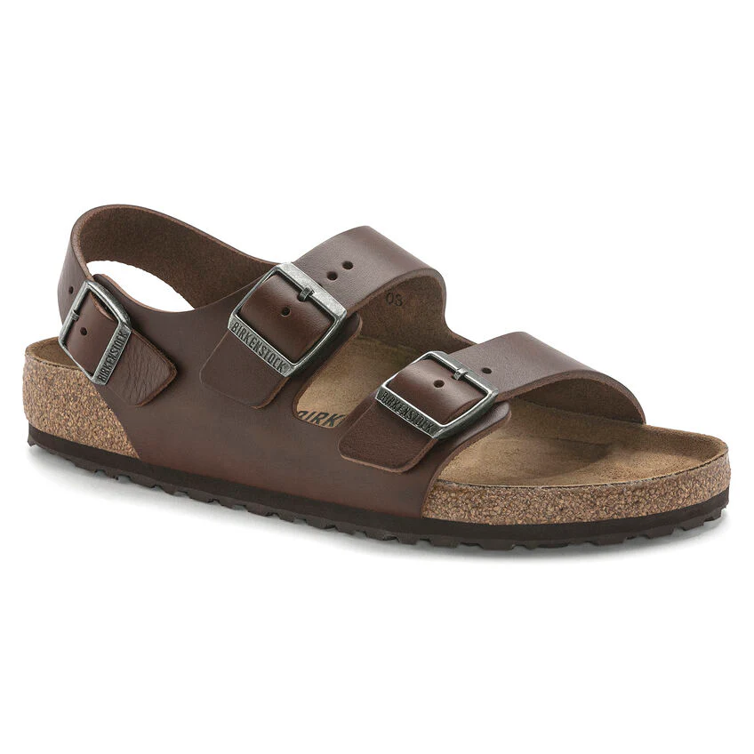 MEN'S BIRKENSTOCK MILANO GRIP | VINTAGE ROAST LEATHER - Image 4