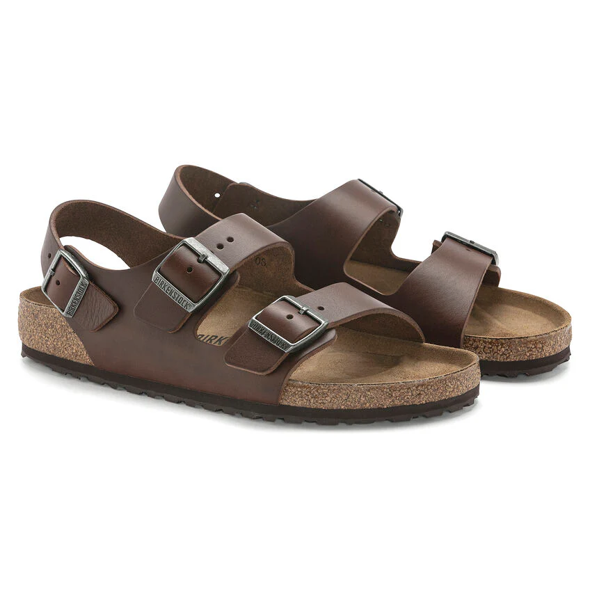 MEN'S BIRKENSTOCK MILANO GRIP | VINTAGE ROAST LEATHER - Image 5