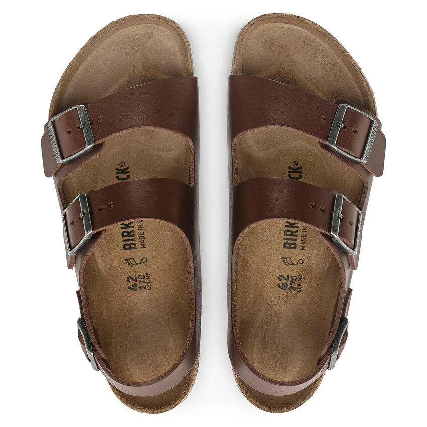 MEN'S BIRKENSTOCK MILANO GRIP | VINTAGE ROAST LEATHER - Image 7