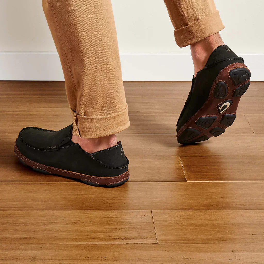 MEN'S OLUKAI MOLOA | BLACK / TOFFEE - Image 10