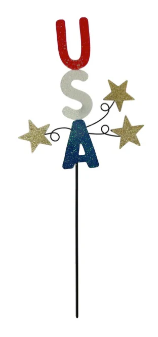 MUDPIE USA AMERICANA PLANT STAKE