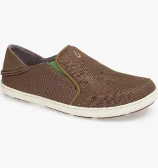 MEN'S OLUKAI NOHEA MESH | MUSTANG / LIME PEEL - Image 2