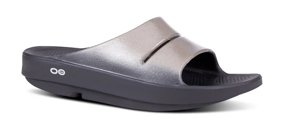 WOMEN'S OOFOS OOAHH LUXE SLIDE | LATTE - Image 4