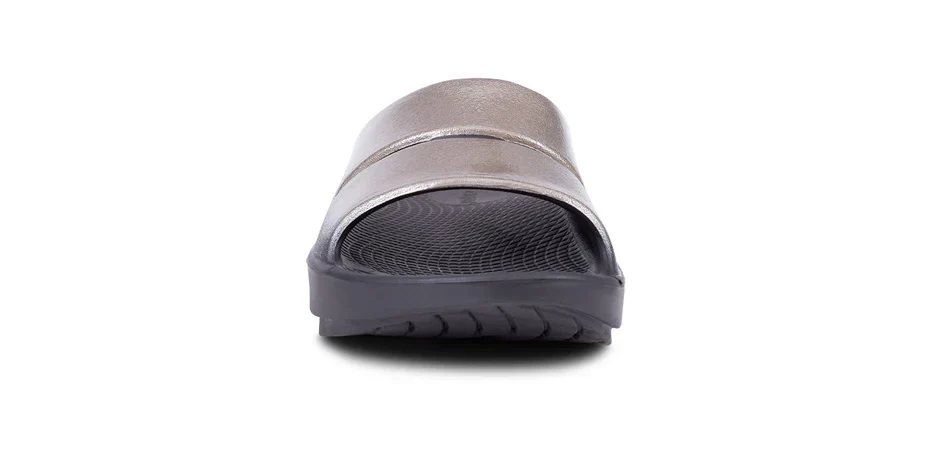 WOMEN'S OOFOS OOAHH LUXE SLIDE | LATTE - Image 5