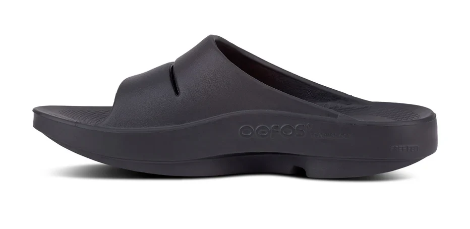 UNISEX OOFOS OOAHH SLIDE | BLACK - Image 2