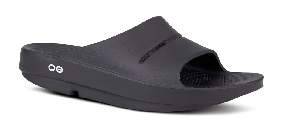 UNISEX OOFOS OOAHH SLIDE | BLACK - Image 3