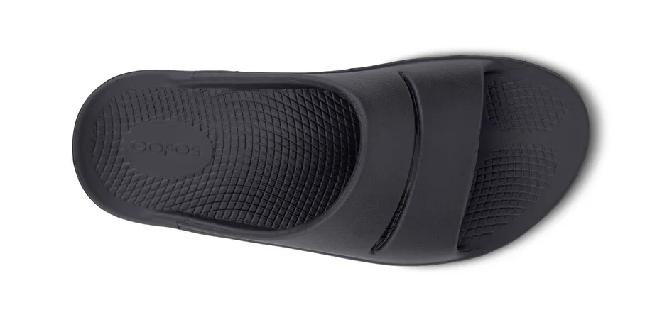 UNISEX OOFOS OOAHH SLIDE | BLACK - Image 6