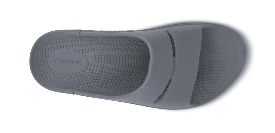 UNISEX OOFOS OOAHH SLIDE | SLATE - Image 6