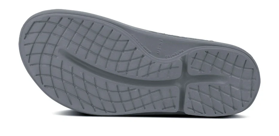 UNISEX OOFOS OOAHH SLIDE | SLATE - Image 7
