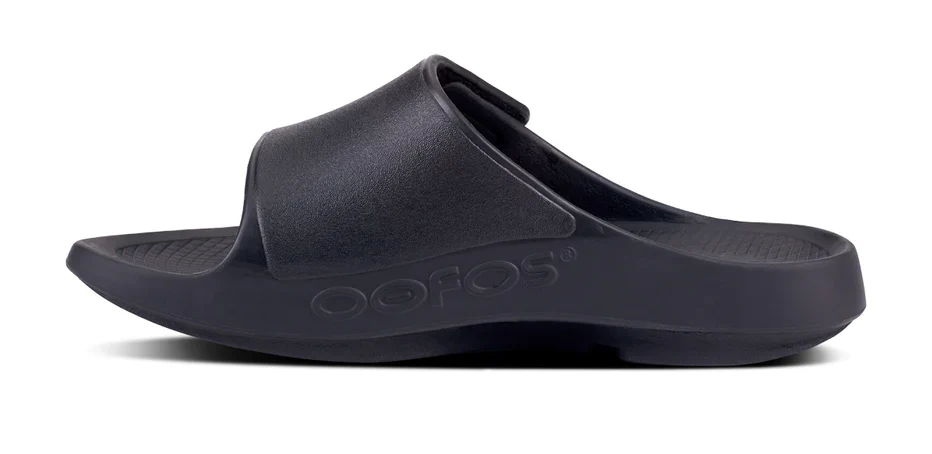 UNISEX OOFOS OOAHH SPORT FLEX SLIDE | MATTE BLACK - Image 3