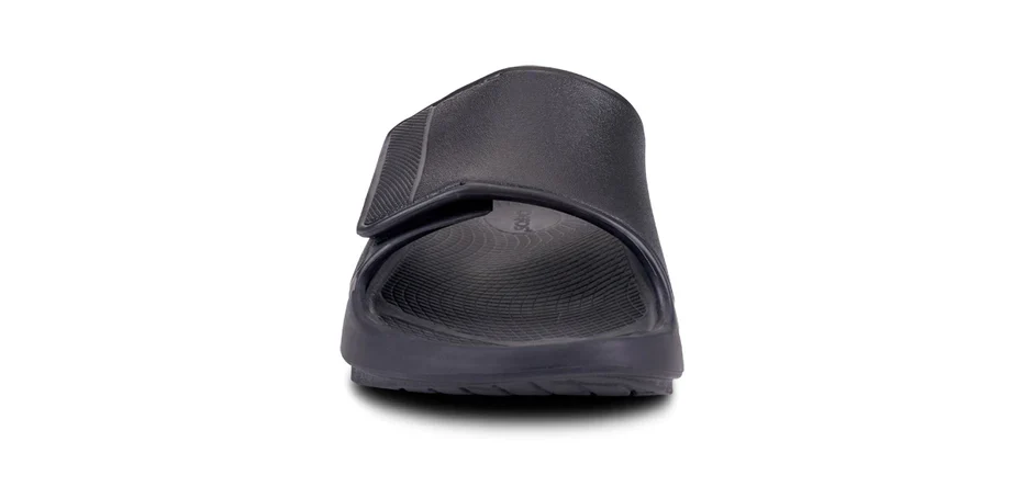 UNISEX OOFOS OOAHH SPORT FLEX SLIDE | MATTE BLACK - Image 4