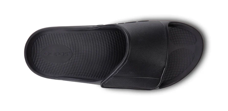 UNISEX OOFOS OOAHH SPORT FLEX SLIDE | MATTE BLACK - Image 6