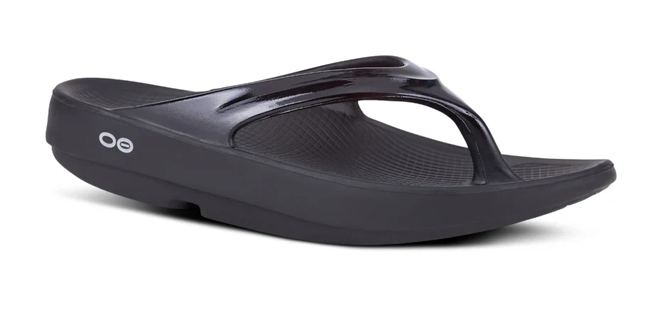 WOMEN'S OOFOS OOLALA SANDAL | BLACK - Image 3