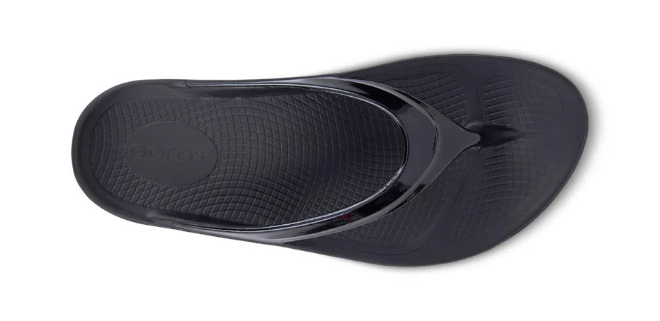 WOMEN'S OOFOS OOLALA SANDAL | BLACK - Image 4
