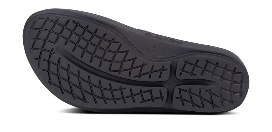 WOMEN'S OOFOS OOLALA SANDAL | BLACK - Image 5