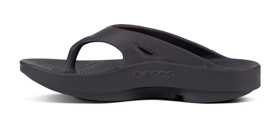 UNISEX OOFOS OORIGINAL SANDAL | BLACK - Image 2