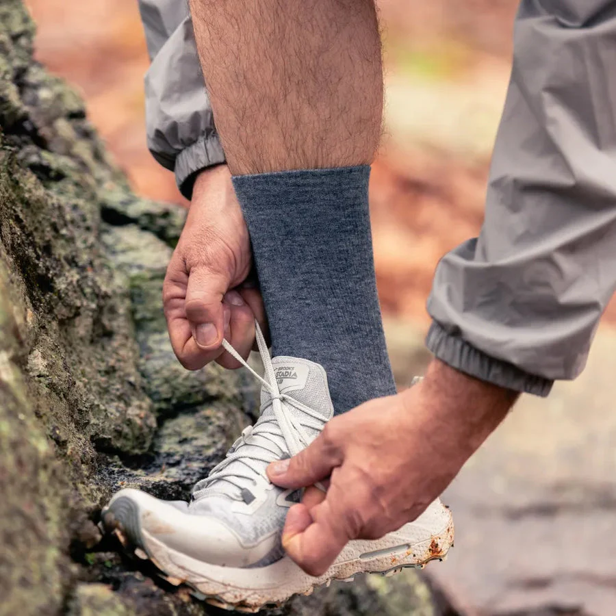 OS1ST MERINO WOOL WICKED COMFORT CREW SOCKS | DENIM - Image 3