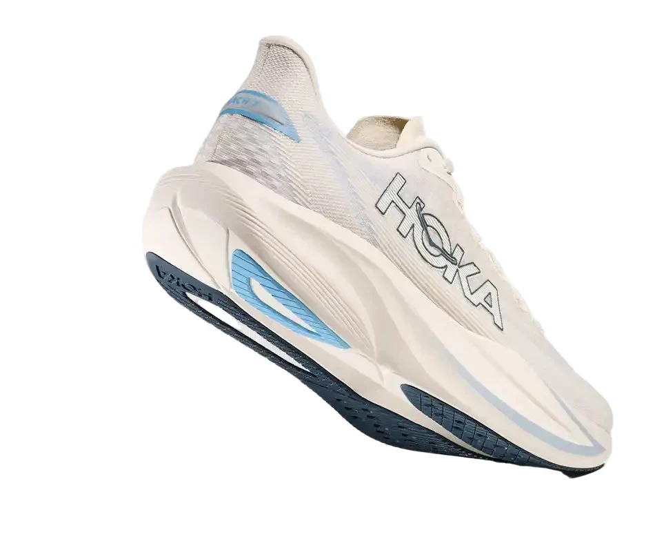 MEN'S HOKA MACH 7 | ALABASTER | SOARING | BLUE - Image 4