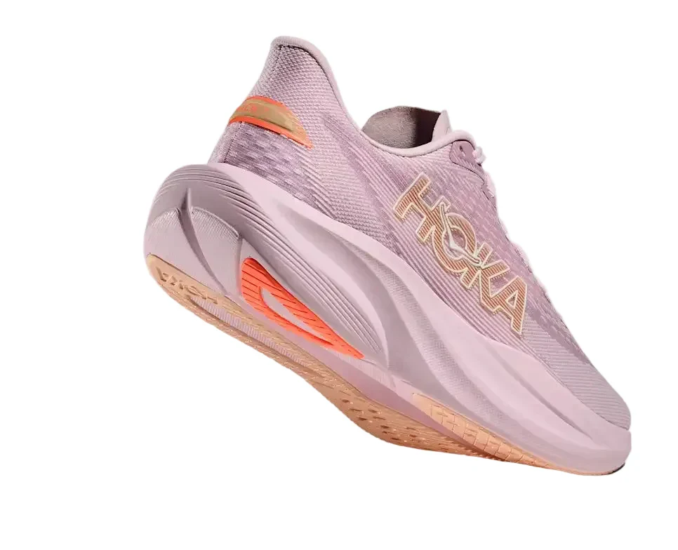 WOMEN'S HOKA MACH 7 | LILAC | CREAM | TANGERINE | GLOW - Image 3