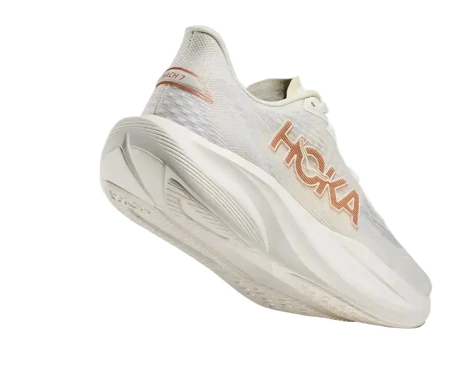 WOMEN'S HOKA MACH 7 | FROST | ROSE | GOLD - Image 4