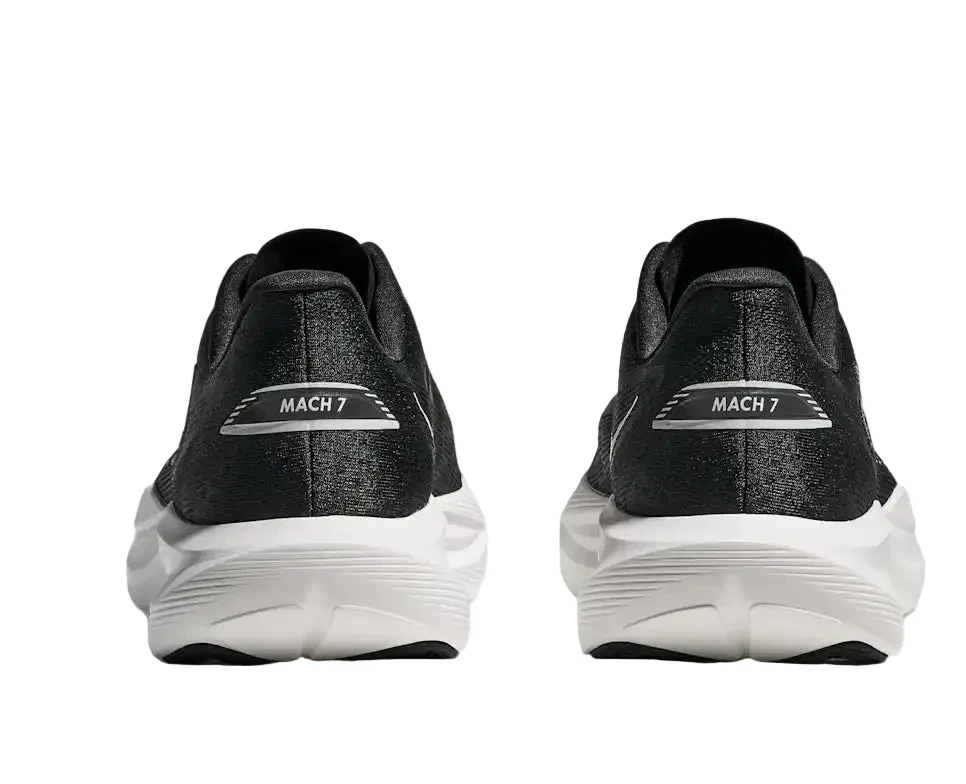 WOMEN'S HOKA MACH 7 | BLACK | WHITE - Image 5